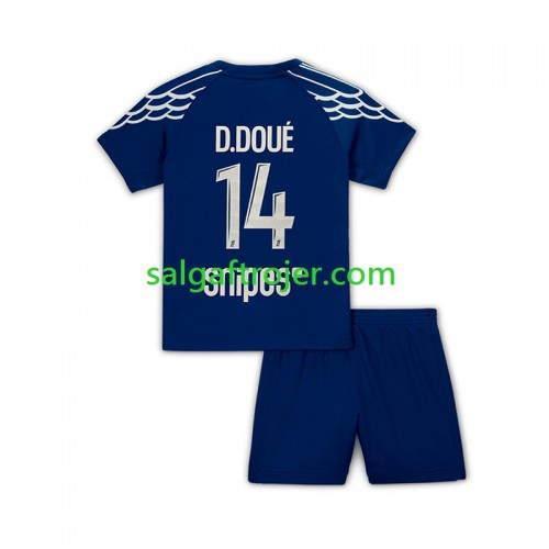 Paris Saint-Germain PSG Desire Doue 14 Fodboldtrøjer Børn 4. sæt 2024/25 Kort ærmer Paris Saint-Germain PSG Desire Doue 14 Fodboldtrøjer Børn 4. sæt 2024/25 Kort ærmer